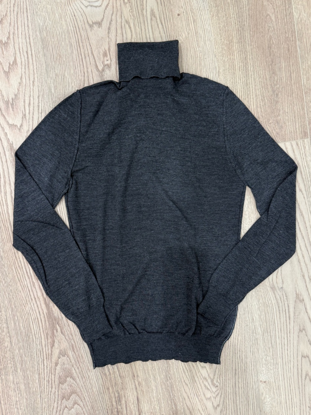 Dolce & Gabbana Dark Charcoal Turtle Neck Sweater